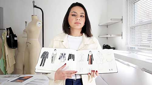 记录服装系列设计过程02