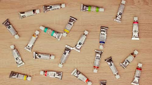 不同水彩颜料的区别