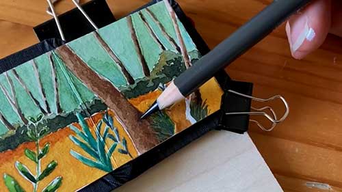 绘画材料与工具