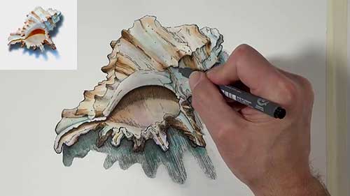 水性马克笔的使用技巧