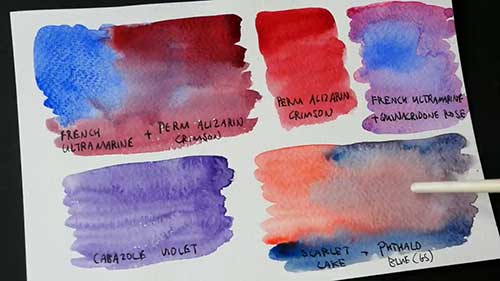 单色绘画和多色绘画