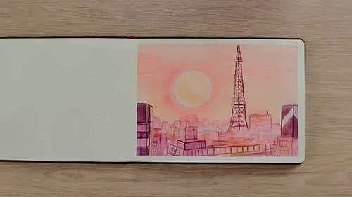 水彩画、水粉画和丙烯画