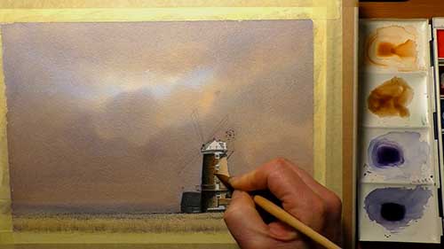 水彩风景画教程