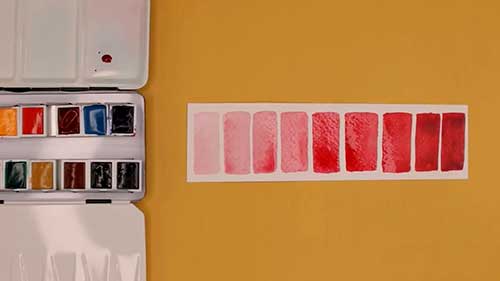 水彩控水的方法