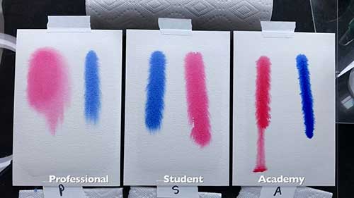 水彩颜料的质量