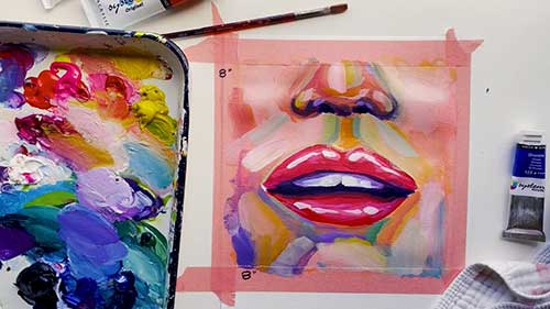 丙烯画绘画技巧