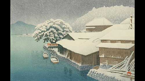 日本版画家川濑巴水