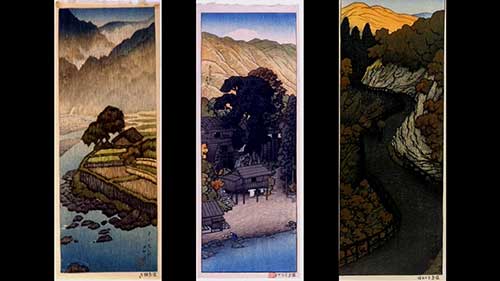 川濑巴水的艺术成就