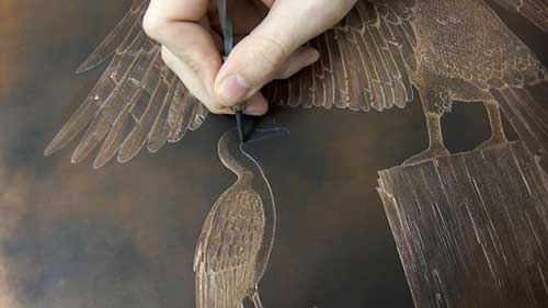 铜版画的制作流程