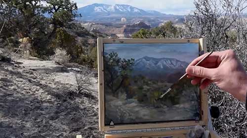 外光派风景绘画教程