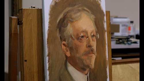 临摹人物肖像画