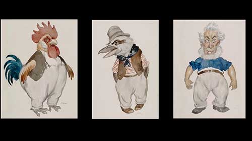 澳大利亚插画家诺曼·林赛