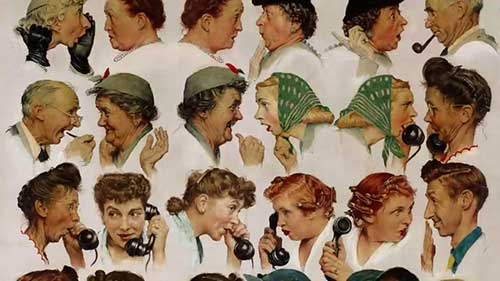 美国插画家诺曼·洛克威尔