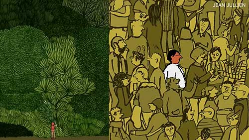 插画家让·朱利安和莫莉·费尔赫斯特