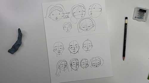 人物插画入门：面部