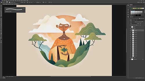 数字插画创作步骤