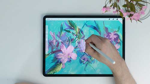 数字花草画教程