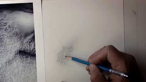 怎么用铅笔画白胡子