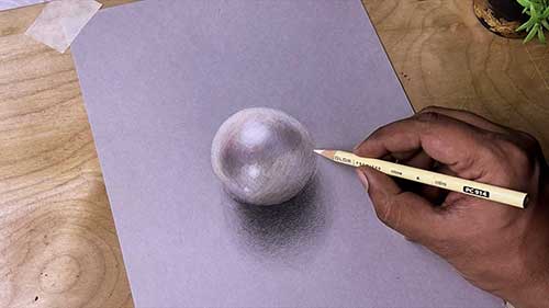 彩铅画的层次感