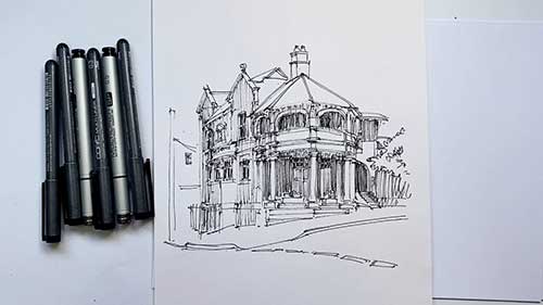 钢笔画的十个技巧