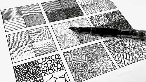 钢笔画入门教程