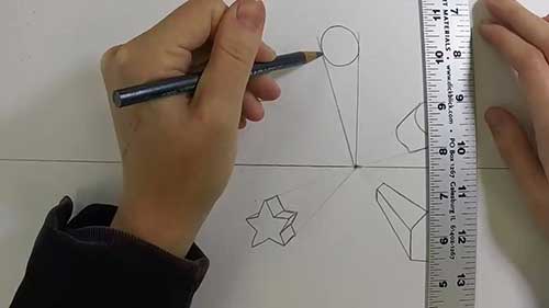 一点透视法的运用