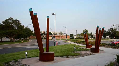 公共艺术档案：五角大楼村的雕塑