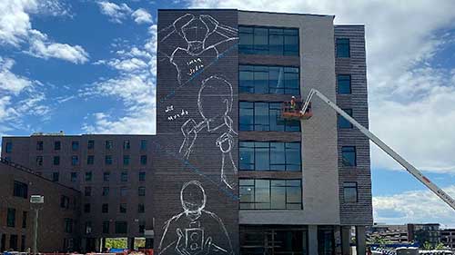 如何画大型壁画01