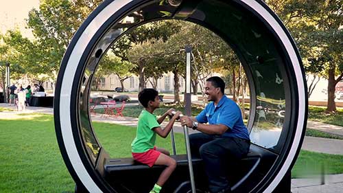 沃斯堡的互动艺术装置