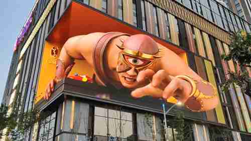 3D LED广告牌创意