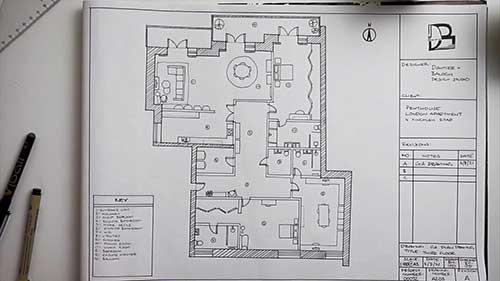 如何画室内平面图