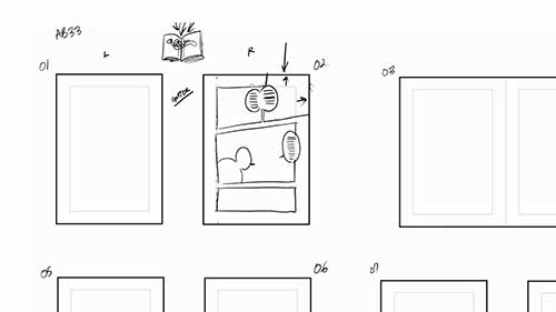 如何布局漫画页