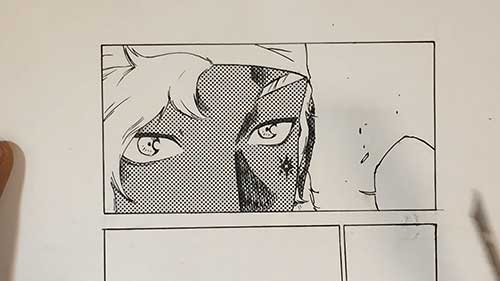 如何添加漫画网点