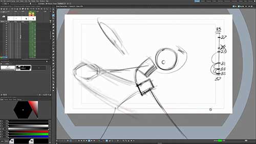 二维动画教程：慢动作