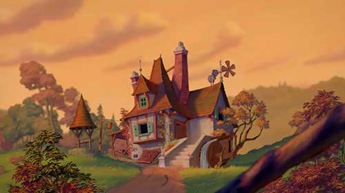 绘制动画背景的技巧