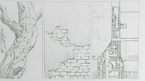 漫画大师教你画：如何画背景纹理