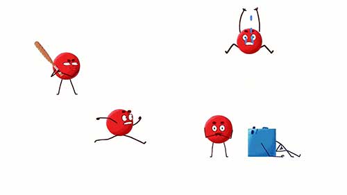 动画十二法则：慢入慢出