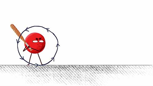 动画十二法则：弧线运动