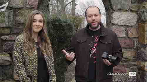 运用全开和收缩光圈拍人像