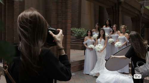 如何拍摄婚礼上的伴娘