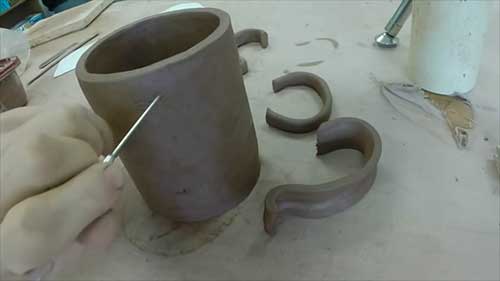 把手的三种成型技法