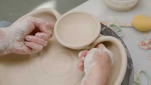 创意蘸酱碗的制作