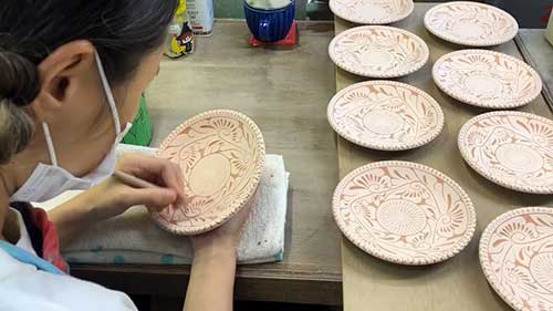 日本壶屋烧的制作工艺