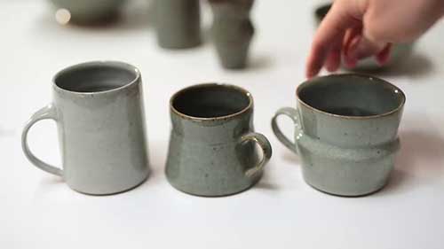 陶罐口沿和底部的制作