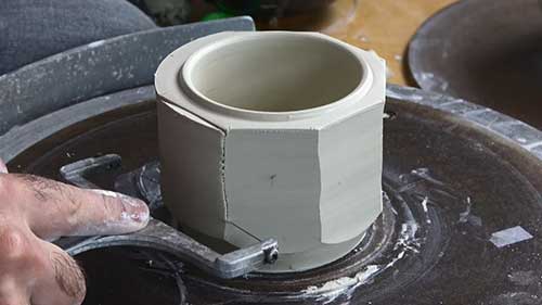 素坯刻面与造型