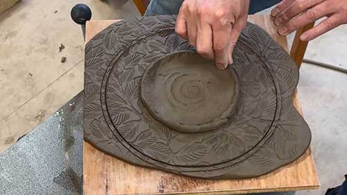 盘子的成型与烧制