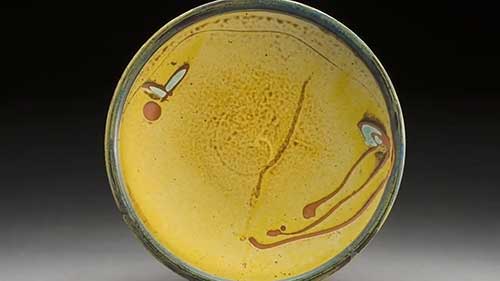 遮掩法与浸釉法的结合