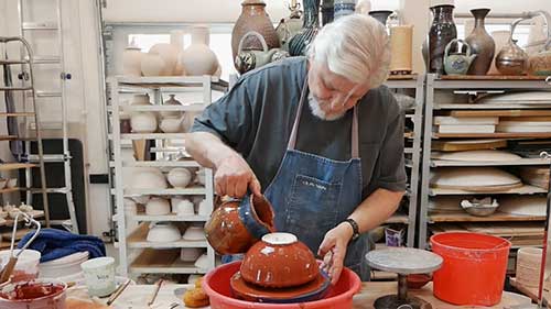 怎么给陶碗施釉