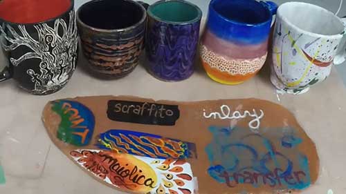 六种釉下装饰技艺