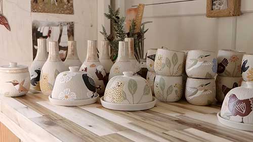 黄油盘的制作过程